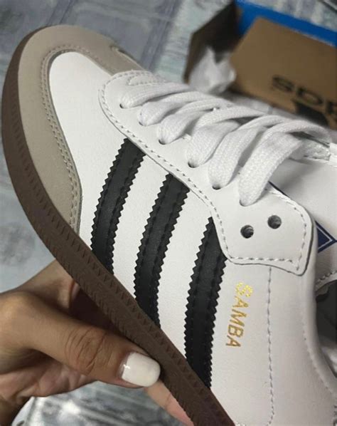 Adidas Samba White Size 7 US Women on Carousell