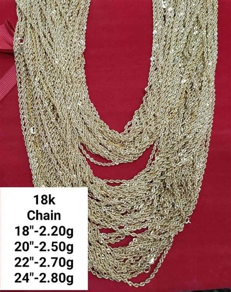 Saudi K Pawnable Rope Chain Lazada Ph