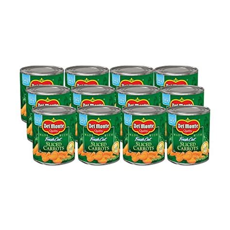 Del Monte Sliced Carrots 825 Ounce Pack Of 12