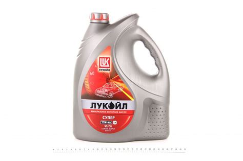 Масло моторное Лукойл (Lukoil) 15W-40 Минеральное - купить в интернет ...