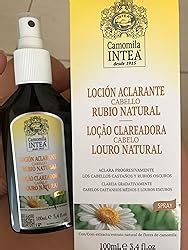 Loção Clareadora de Cabelo Louro Natural Camomila 100 ml Intea