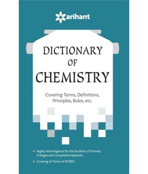 Dictionary of Chemistry: Buy Dictionary of Chemistry Online at Low ...