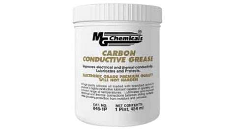 846 1p Mg Chemicals Carbon Conductive Silicone Grease 454 Ml Carbon