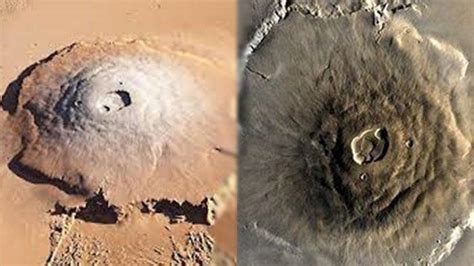 Penampakan Olympus Mons Gunung Berapi Terbesar Di Tata Surya Tiga