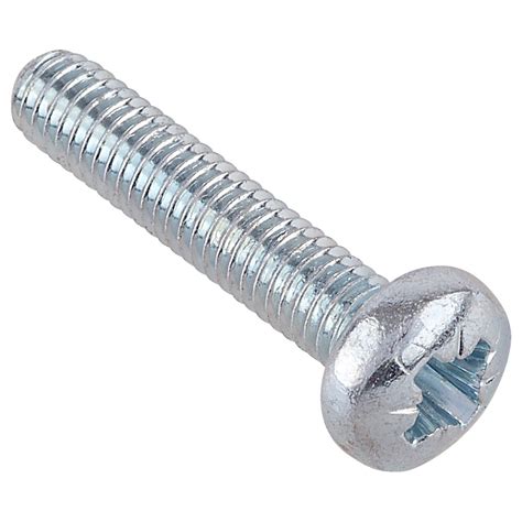 Tr Fastenings Metric Pan Head Machine Screws Pozidriv M Mm Box