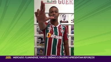 Globo Esporte RJ Mercado da bola Fluminense Vasco Grêmio e