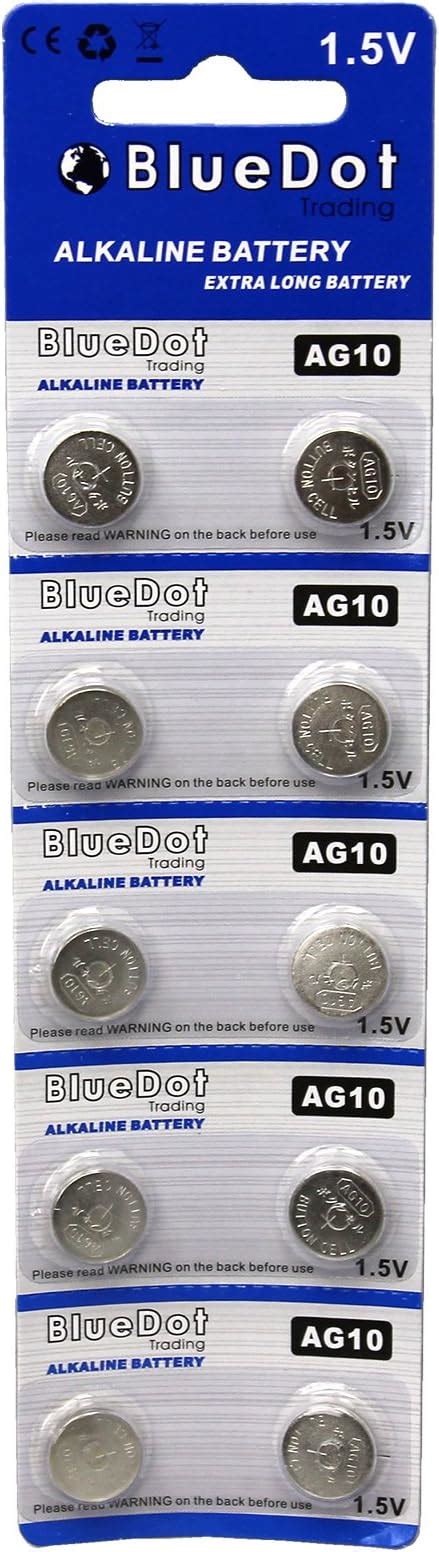 Amazon BlueDot Trading AG10 LR1130 LR54 LR54 1 5V Alkaline Coin