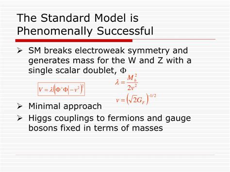 PPT Electroweak Symmetry Breaking At The Terascale PowerPoint