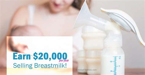 Sell Breast Milk Online And Earn Up To 60 A Day Gimmiefreebies