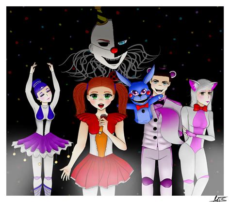 Fnaf Sister Location Fanart by Michelle-MTS on DeviantArt