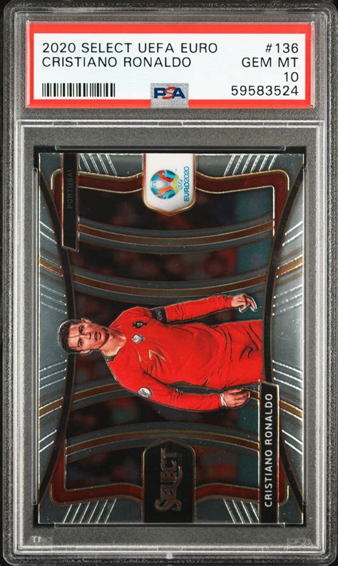 Cristiano Ronaldo 2020 Select Euro 136 Mezzanine Price Guide Sports