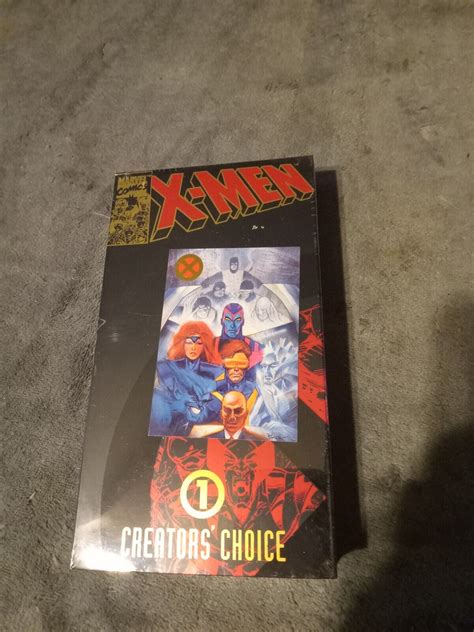 X Men Creator S Choice Night Of The Sentinels Vhs Tape Pizza Hut