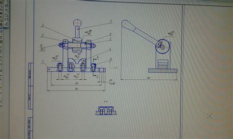 Эксцентриковый прижим чертеж - 97 фото