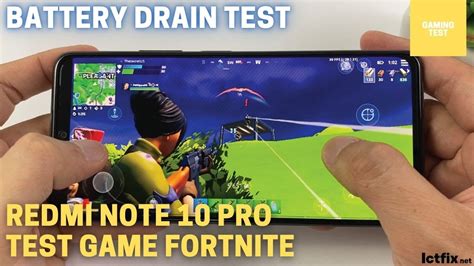 Xiaomi Redmi Note 10 Pro Test Game Fortnite Mobile Snapdragon 732G