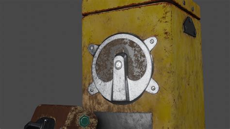 Stalker Artifact Container Lamp D Model Animated Cgtrader