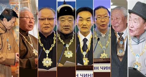 "Чингис хаан" одонг хүртсэн эрхмүүд