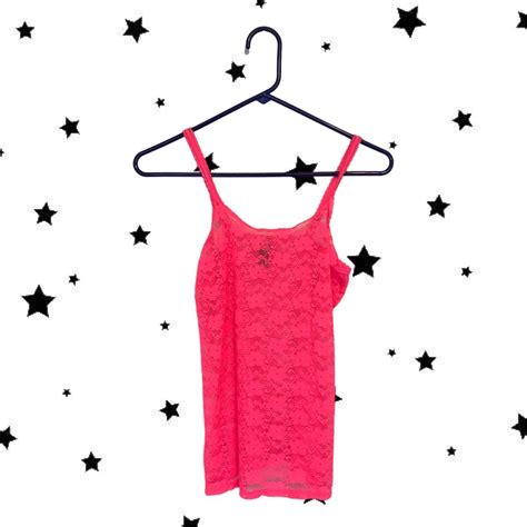 Mcbling Trashy Y K Bimbo Hot Pink Flower Lace See Depop
