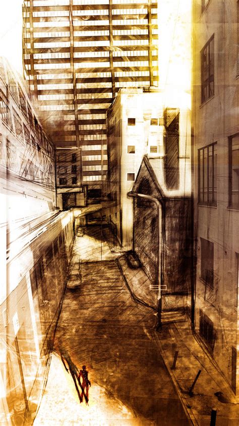 Arial Perspective Landscape By Theabones On Deviantart