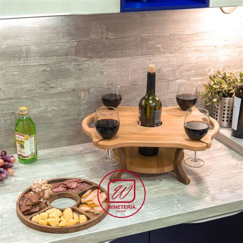 Винный столик №7. Столик для вина. Разделочные доски. Wineteriawood ...