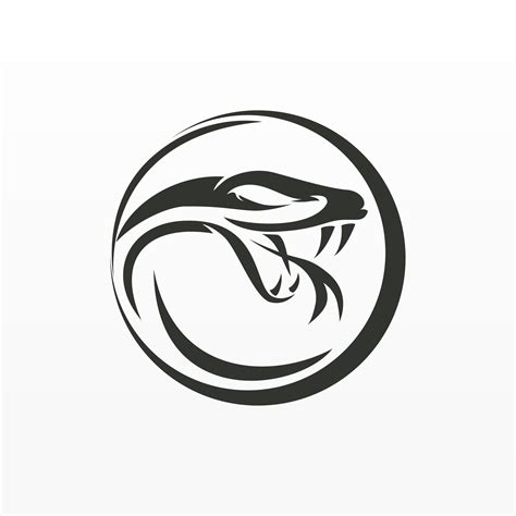 Snake logo design template 25299509 Vector Art at Vecteezy