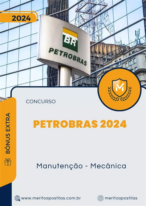 Apostila Manutenção Mecânica Concurso Petrobras 2024 Mérito Apostilas