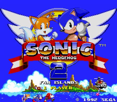 Title Screen (Sonic 2 Far Islands) by Retrotainment on DeviantArt