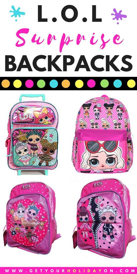 Lol Surprise Backpacks Lol Surprise School Bookbag Lol Surprise