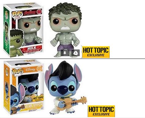 Funko Exclusives At Hot Topic In August POPVINYLS