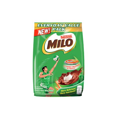 Milo Powdered Choco Malt Milk Drink 150g Shopee Philippines