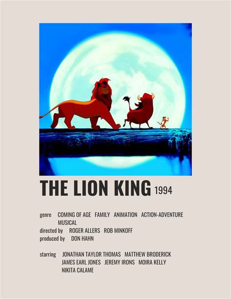 Don Hahn Moira Kelly Jonathan Taylor Thomas The Lion King 1994 Earl Jones Matthew Broderick