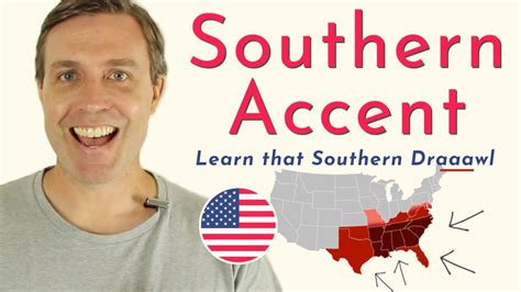 How To Speak With A Southern Accent American English Youtube