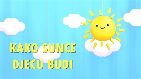 Jadranka Pleško Kako sunce djecu budi Official lyric video YouTube