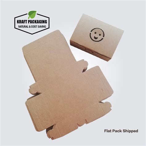 Greaseproof Brown Kraft Paper Fried Chicken Food Boxes Wholesale