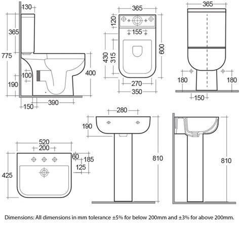 Rak Ceramics Series 600 Toilet And Basin Bathroom Suite Rakpk22 Modern