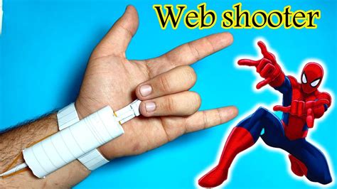 How To Make Spider Man Web Shooter DIY Paper Web Shooter Spider Man