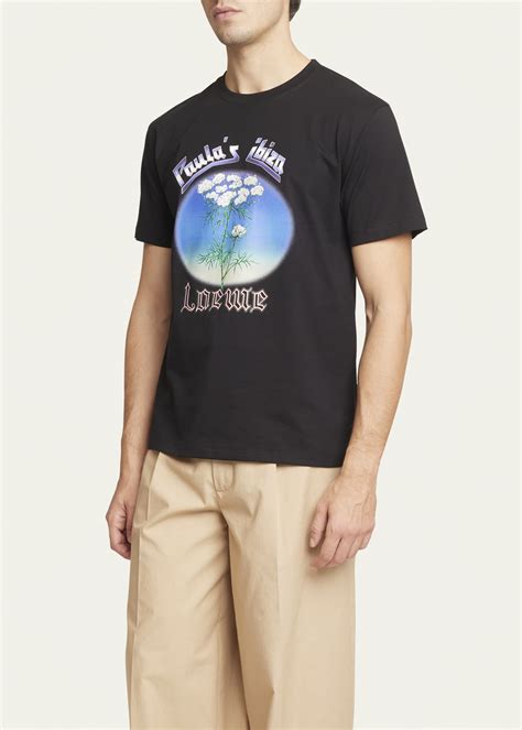 Loewe X Paula S Ibiza Men S Fennel Graphic T Shirt Bergdorf Goodman