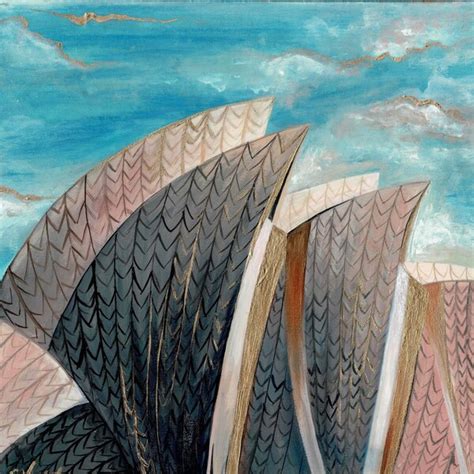 Opera House Painting Etsy