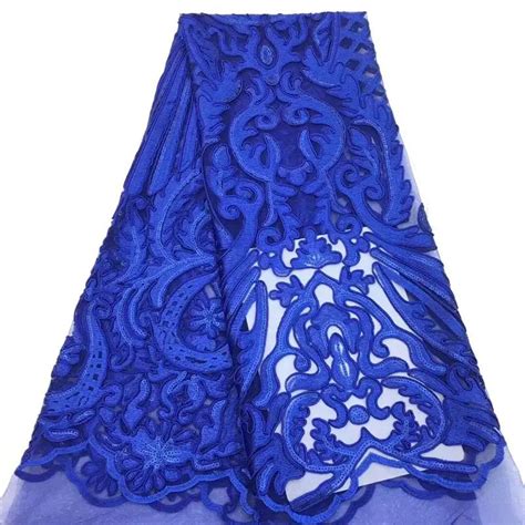 Aliexpress Buy Royal Blue African High Quality Nigeria Tulle Lace