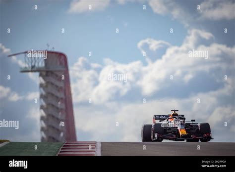 Max Verstappen (NLD) Red Bull Racing RB16B. United States Grand Prix, Saturday 23rd October 2021 ...