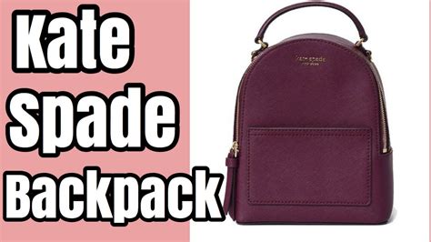 Best Backpack Kate Spade Convertible Bag Review Youtube