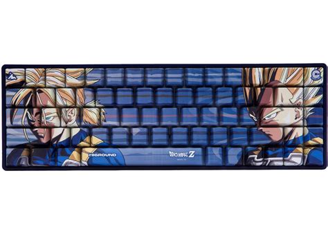 Higround x Dragon Ball Z Lineage Performance Keyboard Blue/Yellow - US