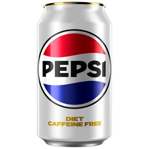 Diet Pepsi Cola® Caffeine Free Soda Cans 12 Pk 12 Fl Oz Frys Food Stores