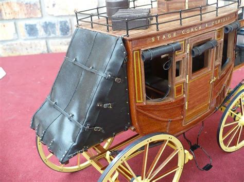 Mike's models: STAGECOACH - 1848 | Wooden wagon, Wooden toys plans ...