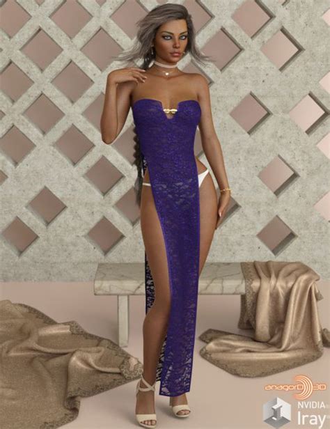 VERSUS Dforce Only Potpourri Lingerie G8F 3d Models For Daz Studio