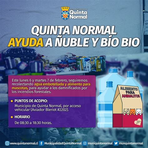 Municipalidad de Quinta Normal on Twitter QuintaNormal está con