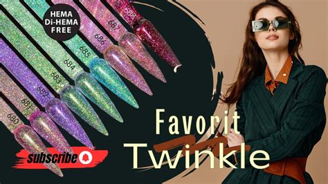 Představení Gel laků Petra nehty Favorit Twinkle YouTube