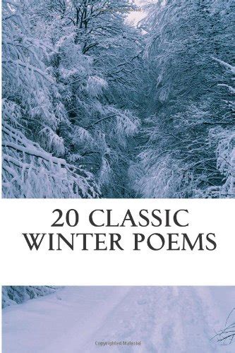 20 Classic Winter Poems By William Shakespeare Goodreads