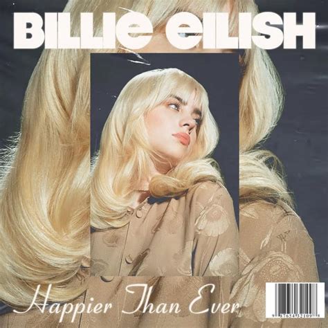 Happier Than Ever Album Cover Rbillieeilish