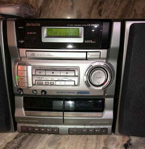 Aiwa Ca Dw635 Am Fm Radiocassette Boombox Cd Player Is Fixer Upper Rare Ship24h Boomboxes