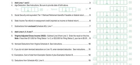 Virginia State Tax Return 760 Pdf Form Formspal